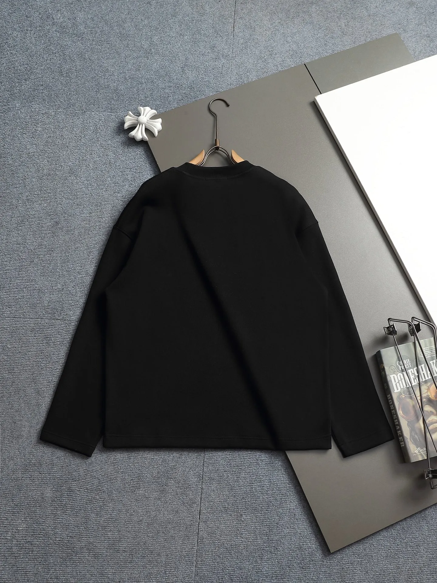 （ ） Arcteryx Cormac Series Logo LS Same Style ✅ Size：S M L XL Black White